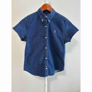 ラルフローレン(Ralph Lauren)のラルフローレン　レディース　半袖デニムシャツ　160(Tシャツ(半袖/袖なし))