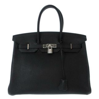 エルメス(Hermes)のHERMES(エルメス) ハンドバッグ バーキン35 黒 シルバー金具 トゴ(ハンドバッグ)