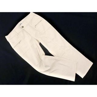 アルファキュービック(ALPHA CUBIC)のALPHACUBIC アルファキュービック クロップド パンツ size64-89/オフホワイト ■◇ レディース(クロップドパンツ)