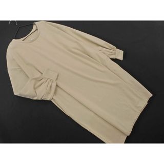 ティゴラ(TIGORA)のTIGORA ティゴラ ワンピース sizeS/ベージュ ■◇ レディース(ひざ丈ワンピース)