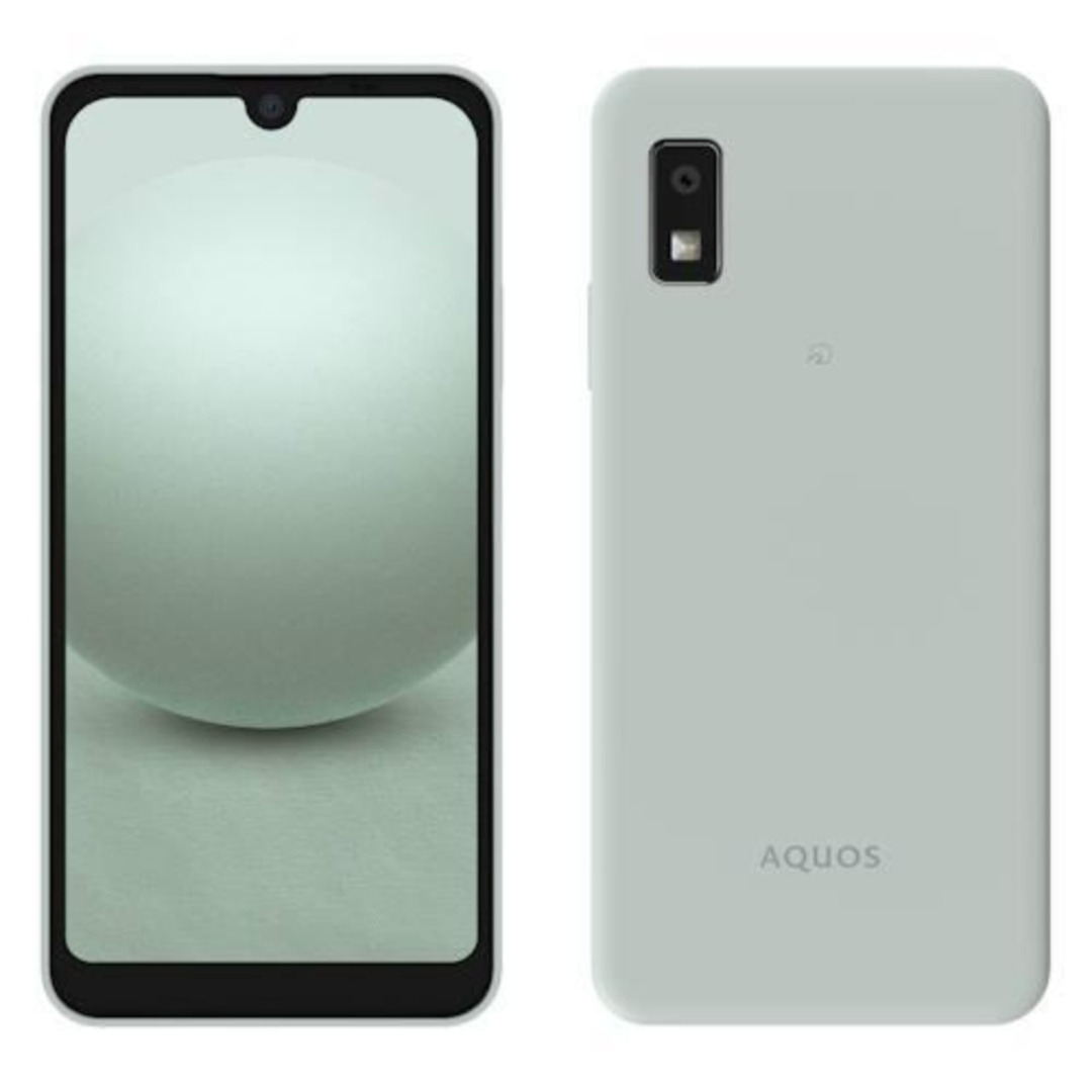 AQUOS(アクオス)のSHARP AQUOS wish3 SH-M25 グリーン(G) SIMフリー 未使用品 スマホ/家電/カメラのスマートフォン/携帯電話(スマートフォン本体)の商品写真