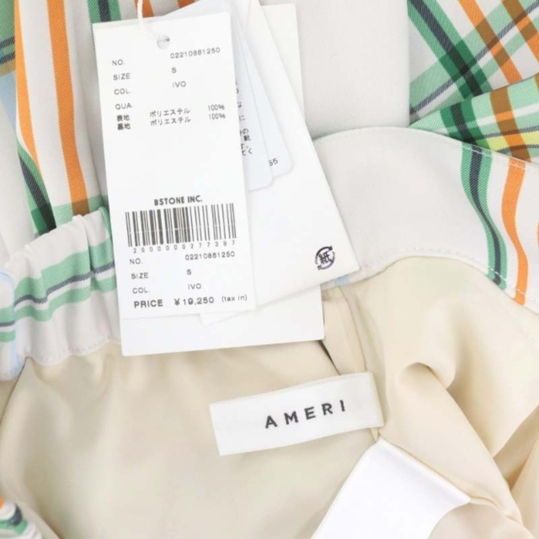 Ameri VINTAGE(アメリヴィンテージ)のアメリヴィンテージ MADRAS CHECK STRAIGHT PANTS レディースのパンツ(その他)の商品写真