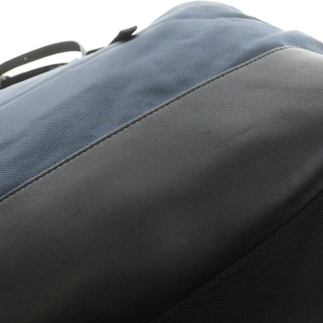 TUMI(トゥミ)のTUMI × SOPHNET レザーコンビトートバッグ ハンドバッグ 紺 黒 メンズのバッグ(トートバッグ)の商品写真