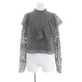 スライ 23SS RUFFLE LACE TOPS ラッフルレース カットソー