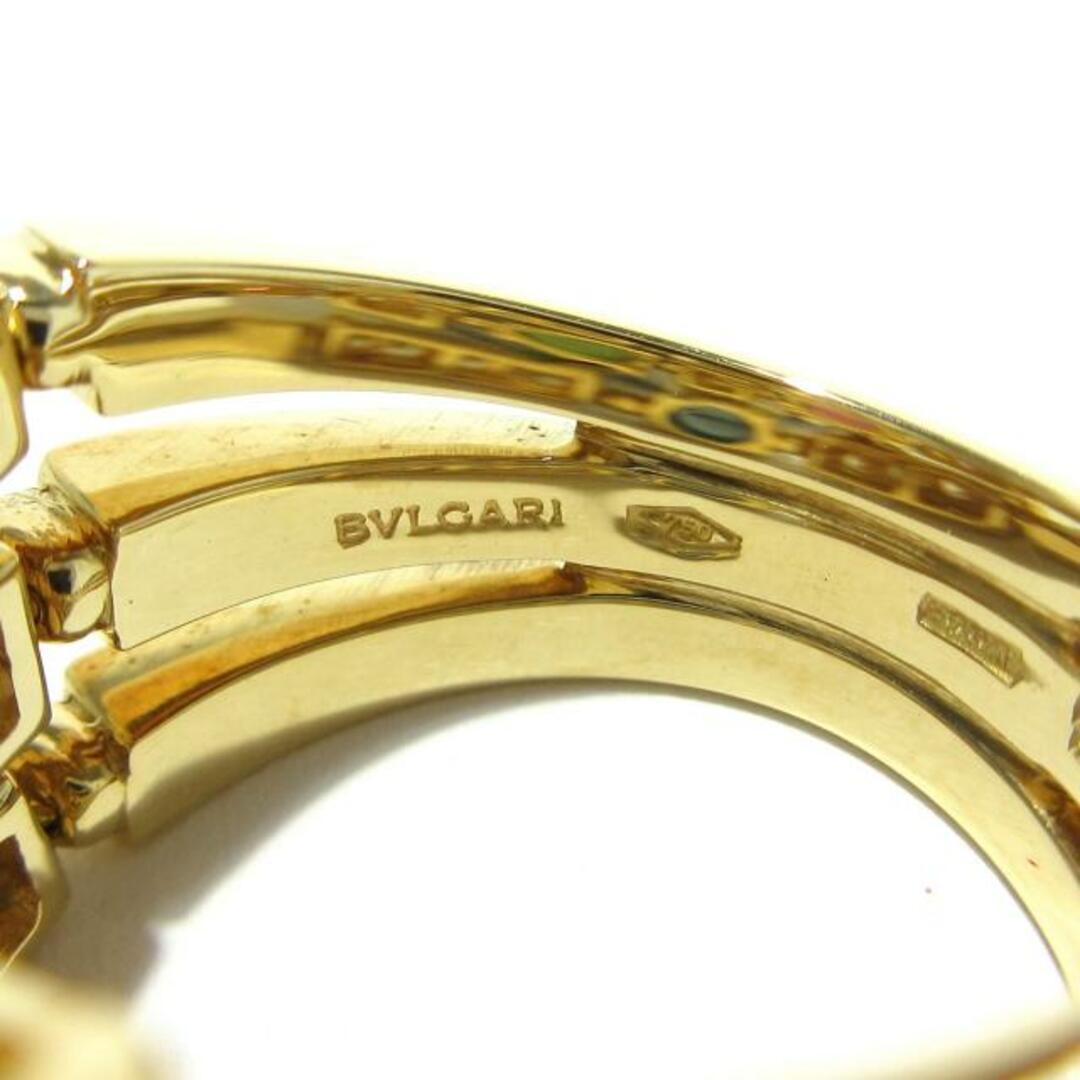 BVLGARI(ブルガリ)のBVLGARI(ブルガリ) リング美品  アレグラ 3バンド リング K18YG×ダイヤモンド×シトリン×ピンクトルマリン×ペリドット×ブルートパーズ マルチ 21Pダイヤ レディースのアクセサリー(リング(指輪))の商品写真