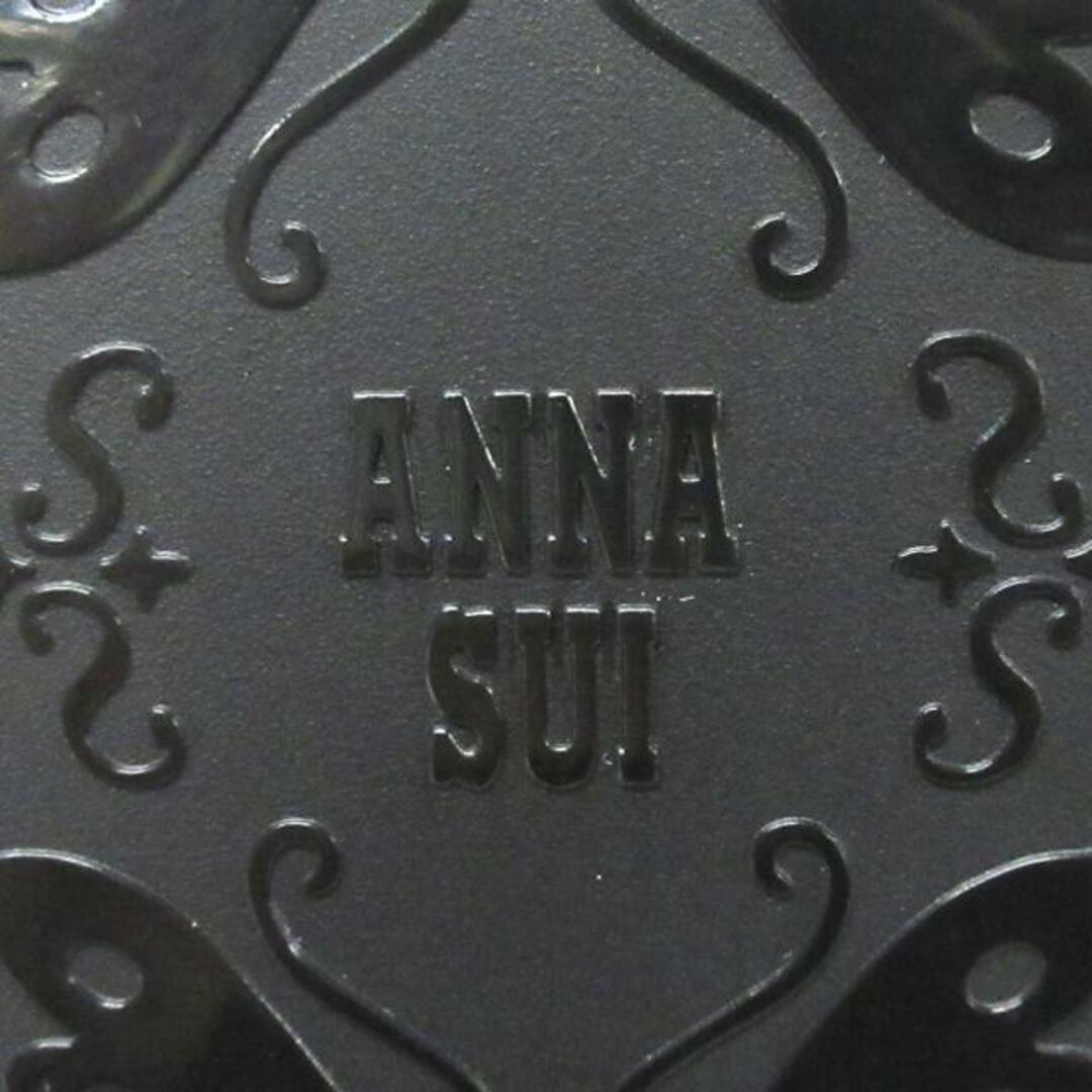 ANNA SUI(アナスイ)のANNA SUI(アナスイ) ミラー - 黒×シルバー フラワー/サイズ：L/卓上 金属素材×ガラス レディースのファッション小物(ミラー)の商品写真