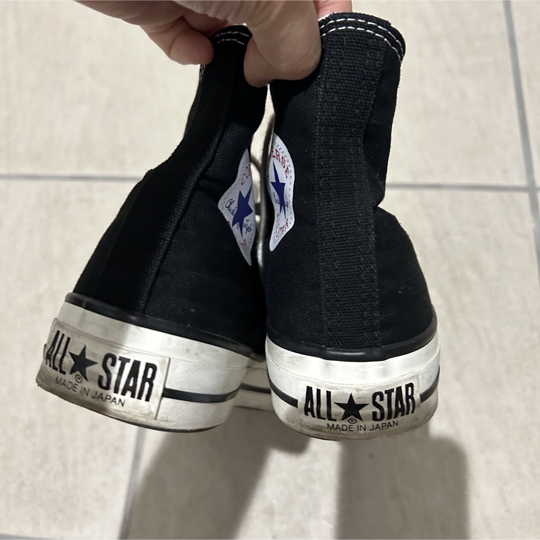 CONVERSE(コンバース)の週末値下げ👟converse JAPANモデルハイカット　24.5cm レディースの靴/シューズ(スニーカー)の商品写真