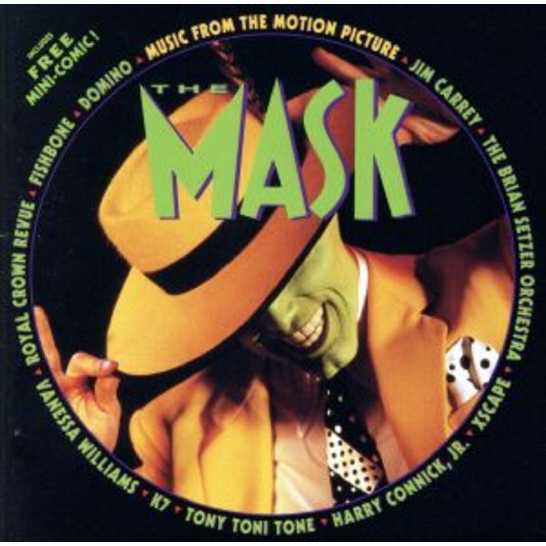 【輸入盤】Ｔｈｅ　Ｍａｓｋ：　Ｍｕｓｉｃ　Ｆｒｏｍ　Ｔｈｅ　Ｍｏｔｉｏｎ　Ｐｉｃｔｕｒｅ エンタメ/ホビーのCD(映画音楽)の商品写真