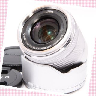 パナソニック(Panasonic)の✨新品極上品✨超軽くコンパクトな望遠！✨パナソニック 35-100mm(レンズ(ズーム))