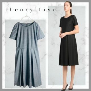 セオリーリュクス(Theory luxe)の421＊定価４万　美品　セオリーリュクス　Executive Rafaela(ひざ丈ワンピース)