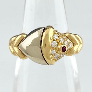 ブルガリ(BVLGARI)のブルガリ ナチュラリア リング 8.5号 750 【中古】(リング(指輪))