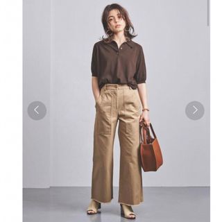 ユナイテッドアローズ(UNITED ARROWS)のUNITED ARROWS ツイルカーゴ ワイド パンツ ユナイテッドアローズ(カジュアルパンツ)