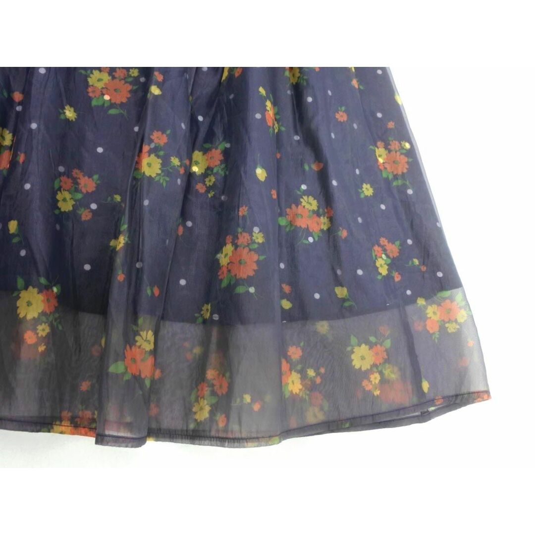dazzlin(ダズリン)のdazzlin ダズリン 花柄 スカート sizeF/グレー ■◇ レディース レディースのスカート(ロングスカート)の商品写真