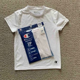 チャンピオン(Champion)の【champion】クルーネックTシャツ アンダーウェア 130 2枚(Tシャツ/カットソー)