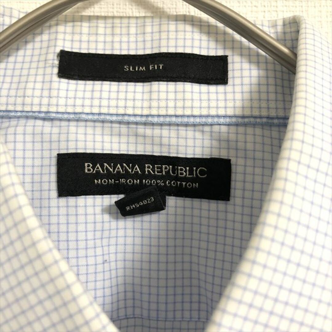 Banana Republic(バナナリパブリック)の90s 古着 バナナリパブリック 長袖シャツ トップス S  メンズのトップス(シャツ)の商品写真