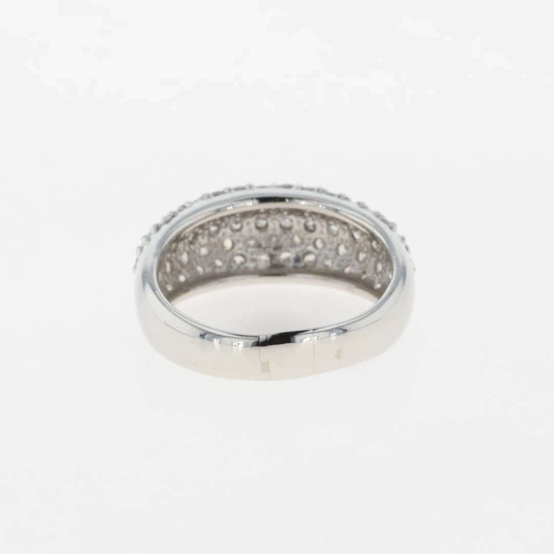 メレダイヤ デザインリング 19号 Pt900 【中古】 メンズのアクセサリー(リング(指輪))の商品写真