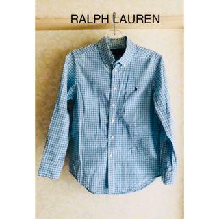 ラルフローレン(Ralph Lauren)のラルフローレン　長袖シャツ　チェック　150cm(Tシャツ/カットソー)