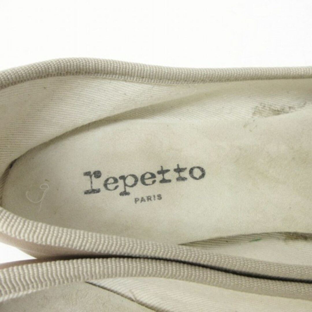 repetto(レペット)のレペット フラットシューズ レザー リボンモチーフ 39 1/2 約25cm レディースの靴/シューズ(バレエシューズ)の商品写真