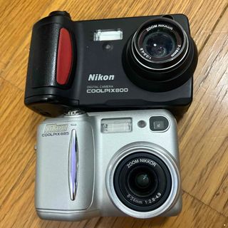 ニコン(Nikon)のデジタルカメラ２個(コンパクトデジタルカメラ)