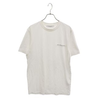 GIVENCHY ジバンシィ SEQUIN LOGO TEE シークインロゴTシャツ 半袖カットソー ホワイト BM706S3Y2A