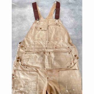 【ヴィンテージ】70s Carhartt エプロン付きダブルニーオーバーオール