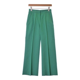 ドリスヴァンノッテン(DRIES VAN NOTEN)のDRIES VAN NOTEN スラックス 34(XXS位) 緑 【古着】【中古】(その他)