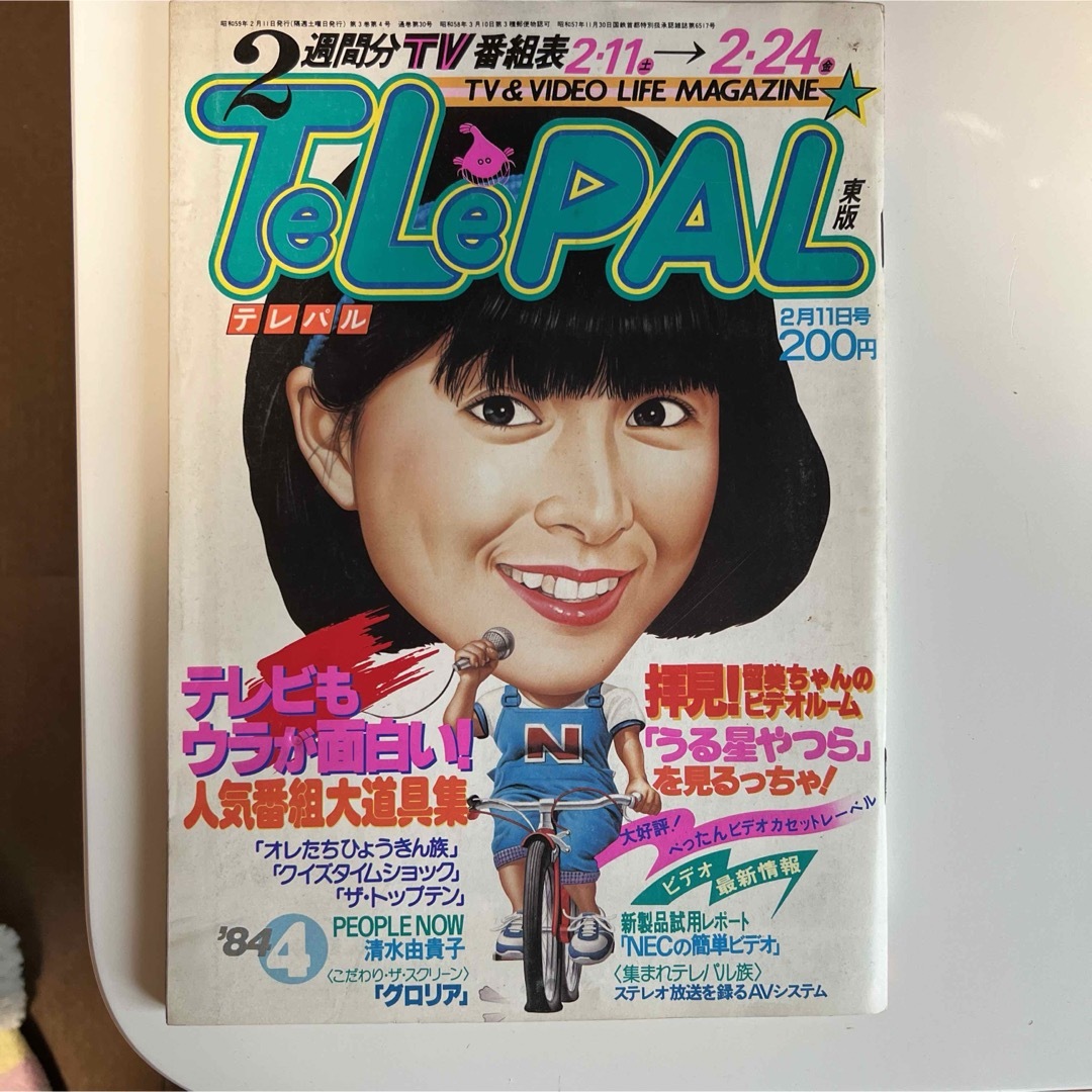 telepalテレパル1984年4月号 エンタメ/ホビーの雑誌(その他)の商品写真