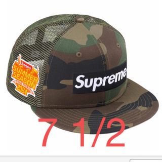 シュプリーム(Supreme)のSupreme Box Logo Mesh Back New Era 7 1/2(キャップ)