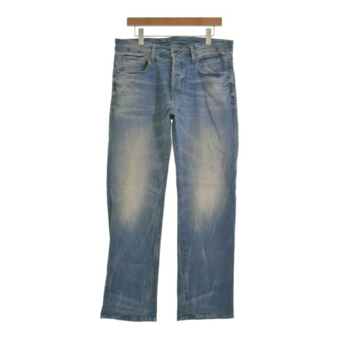 G-STAR RAW(ジースター)のG-STAR RAW ジースターロー デニムパンツ 33(L位) 青(デニム) 【古着】【中古】 メンズのパンツ(デニム/ジーンズ)の商品写真