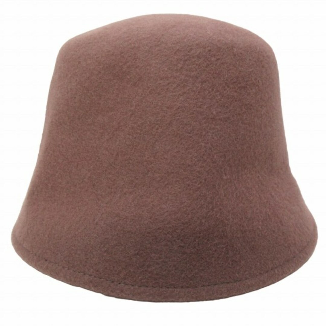 SNIDEL(スナイデル)のスナイデル タグ付き 23AW ウール バケハ ハット フェルト 茶系 F レディースの帽子(ハット)の商品写真