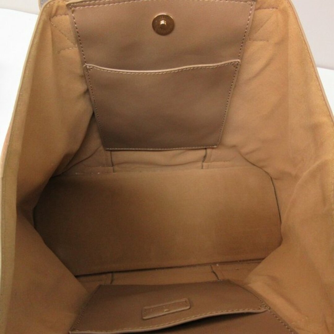 PAPILLONNER(パピヨネ)のパピヨネ トートバッグ ショルダー ハラコレザー 茶 ブラウン系 レディースのバッグ(トートバッグ)の商品写真