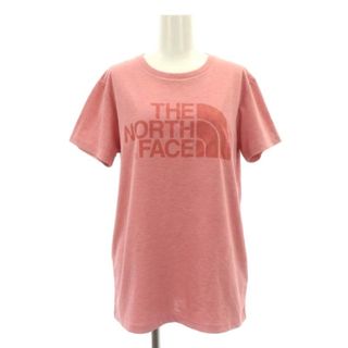 ザノースフェイス(THE NORTH FACE)のザノースフェイス NTW31854 Tシャツ カットソー 半袖 ロゴ L ピンク(Tシャツ(半袖/袖なし))