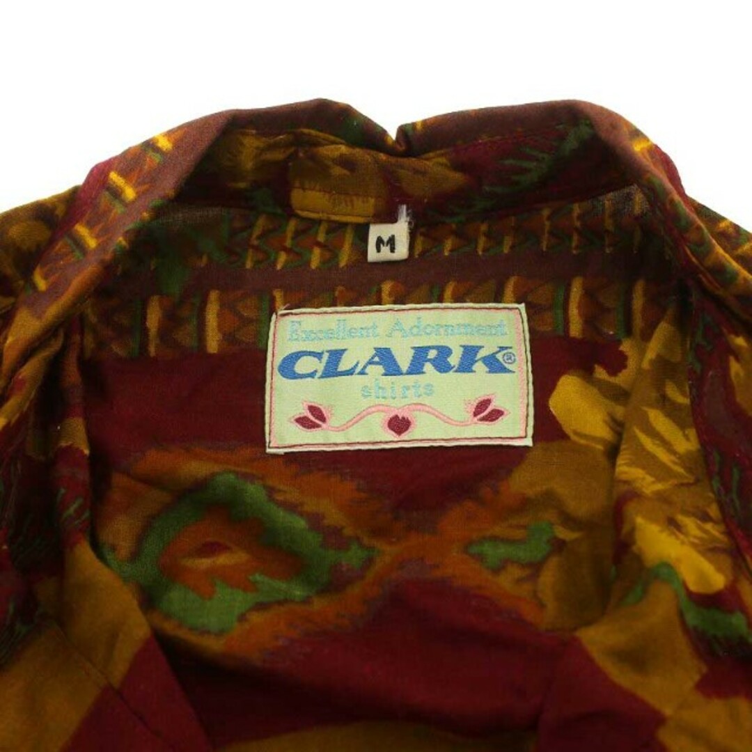 other(アザー)のクラーク CLARK シャツ カジュアルシャツ 総柄 M マルチカラー /KQ メンズのトップス(シャツ)の商品写真