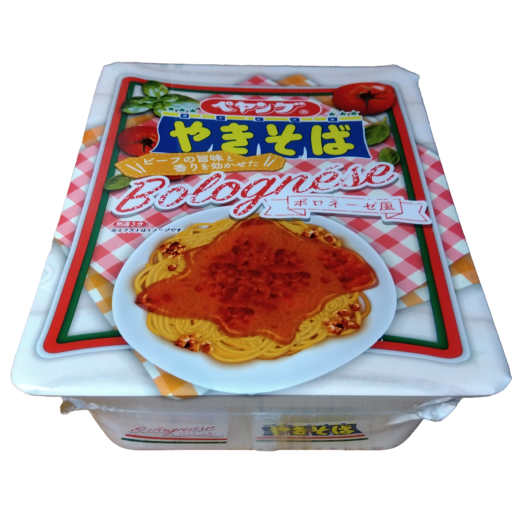 まるか食品(マルカショクヒン)の【4Pセット】ペヤング ソース やきそば Bolognese ボロネーゼ風 食品/飲料/酒の加工食品(インスタント食品)の商品写真