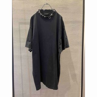 バレンシアガ(Balenciaga)のバレンシアガ BALENCIAGA 23AW ダメージ加工　ピアス装飾　Tシャツ(Tシャツ/カットソー(半袖/袖なし))