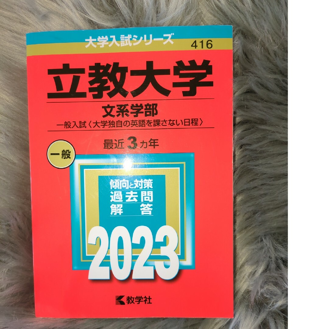 立教大学（文系学部－一般入試〈大学独自の英語を課さない日程〉） エンタメ/ホビーの本(語学/参考書)の商品写真