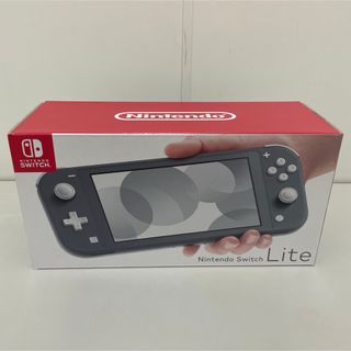 ニンテンドースイッチ(Nintendo Switch)のNintendo Switch Liteグレー　新品(家庭用ゲーム機本体)