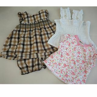 SLAP SLIP - 女の子ベビー服7080 6点セット スリップスラップバースデイホットビスケット