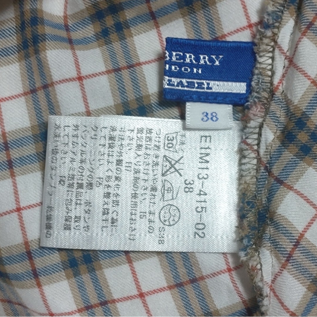 BURBERRY BLUE LABEL(バーバリーブルーレーベル)のバーバリー トップス 38 レディースのトップス(カットソー(半袖/袖なし))の商品写真