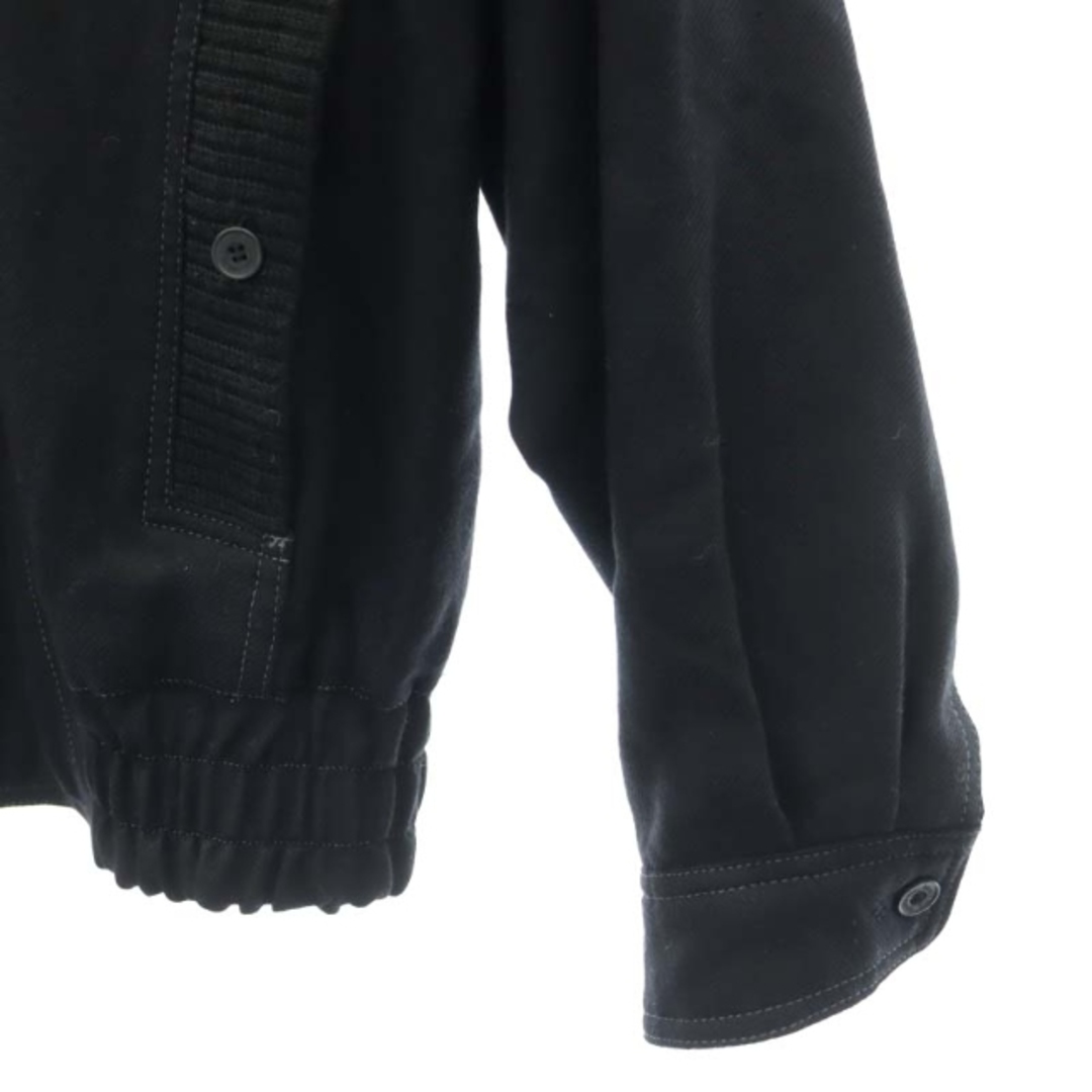 other(アザー)のBLACK PIA ブラックピア ブルゾン テーラードジャケット ウール L 黒 メンズのジャケット/アウター(ブルゾン)の商品写真