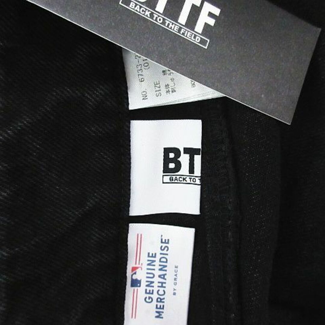 other(アザー)のBTTF スカート デニム ロング丈 タイト ロゴ S ブラック ※EKM レディースのスカート(ロングスカート)の商品写真