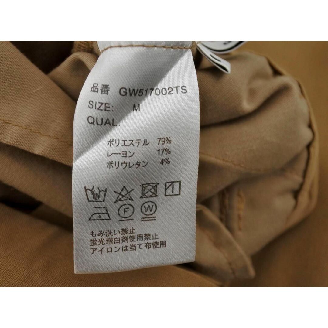 GLOBAL WORK(グローバルワーク)のGLOBAL WORK グローバルワーク ベルト タック テーパード パンツ sizeM/ベージュ ■◇ レディース レディースのパンツ(その他)の商品写真