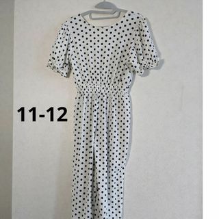 ザラ(ZARA)のZARAザラ　女の子　水玉ドット　サロペットパンツ　薄手　春夏◎　11-12(その他)