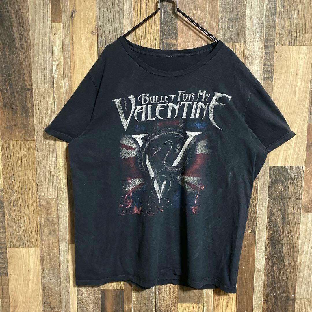 ブレットフォーマイヴァレンタイン ヘヴィメタル バンド Tシャツ USA古着 メンズのトップス(Tシャツ/カットソー(半袖/袖なし))の商品写真