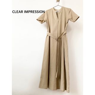 クリアインプレッション(CLEAR IMPRESSION)のクリアインプレッション　ベージュ　ワンピース(その他)