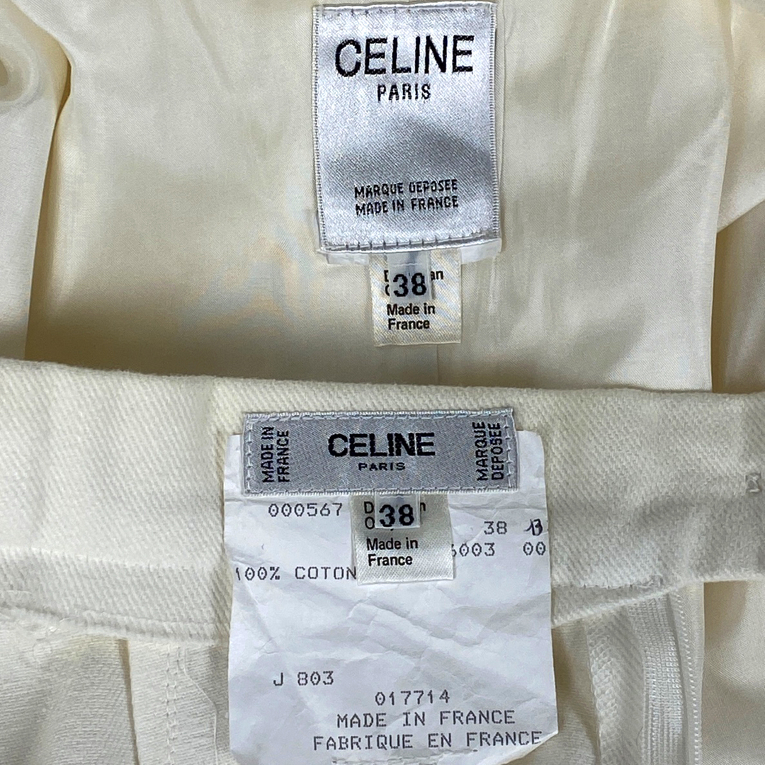 celine(セリーヌ)のセリーヌ セットアップスーツ レディース 38 【中古】 レディースのスカート(ひざ丈スカート)の商品写真