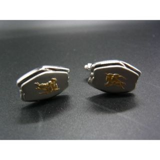 バーバリー(BURBERRY)の■美品■ Burberrys バーバリーズ ロゴモチーフ ネクタイピン アクセサリー 紳士 メンズ シルバー系×ゴールド系 DE1254(その他)