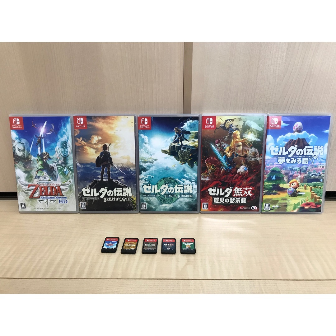 ゼルダの伝説 ゲームソフト 5本セット Amazon.co.jp: The Legend of Zelda: Breath of the Wild