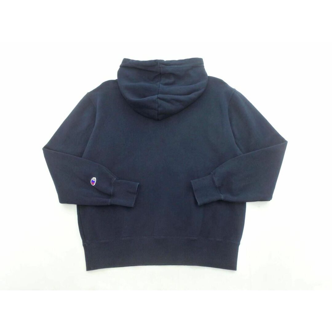 Champion(チャンピオン)のChampion チャンピオン ロゴ プルオーバー パーカー sizeM/紺 ■◇ メンズ メンズのトップス(パーカー)の商品写真