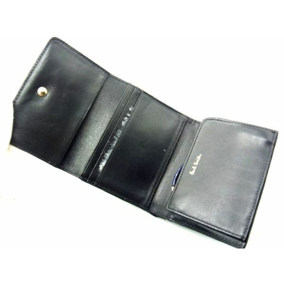 Paul Smith(ポールスミス)のPaul Smith ポールスミス レザー 三つ折り 財布 ウォレット 紳士 ビジネス メンズ ネイビー系 DE1337 メンズのファッション小物(折り財布)の商品写真